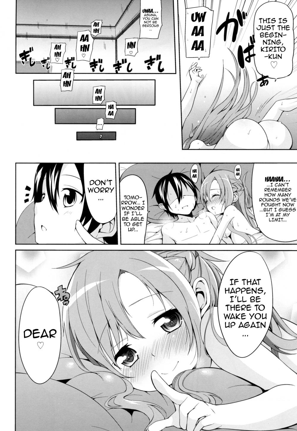 Hentai Manga Comic-One Night with Asuna!-Read-23